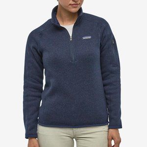 Patagonia Quarter-Zip Pullover Navy Blue Jacket